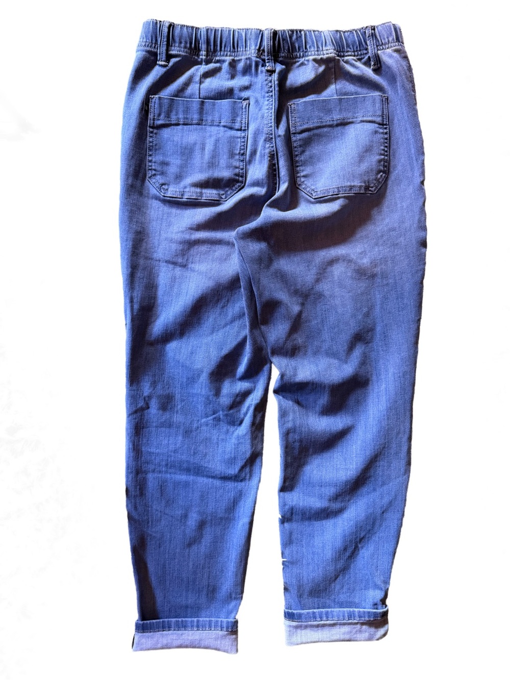 🥳 HP! Judy Blue 6 8 10 Pull-On Jogger Jeans Drawstring Size 7 28 JB88496 Pants - Picture 6 of 14